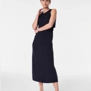 Spanx Ponte Fitted Midi Dress